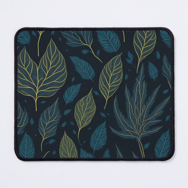 Item preview, A seamless pattern of forest leaves designed and sold by likbatonboot.