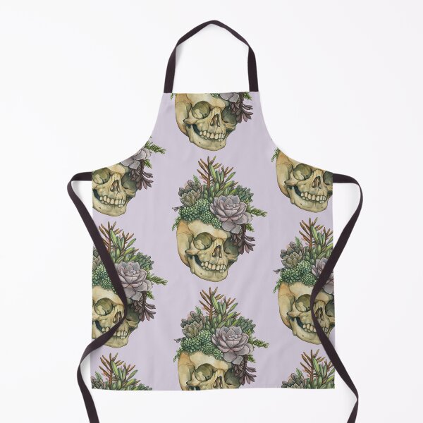 Item preview, Skull and succulents designed and sold by Varg Blacktatts.