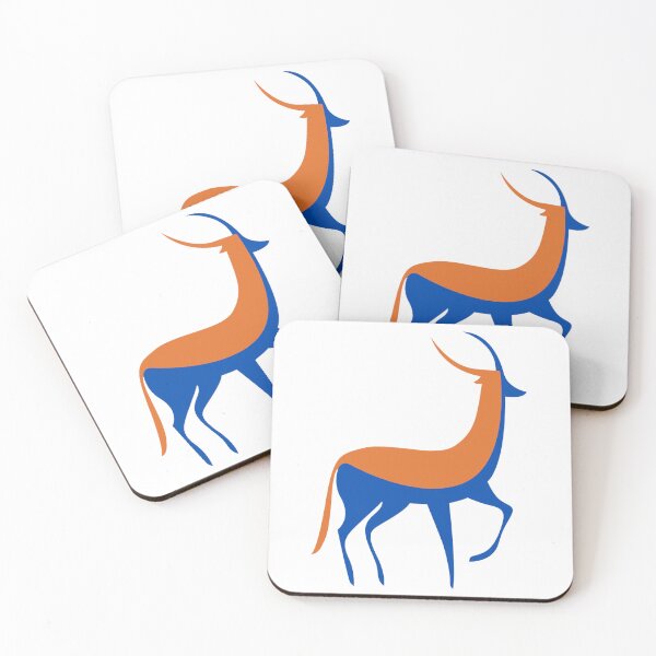 Item preview, Orange And Blue Deer designed and sold by EtheleneMena.