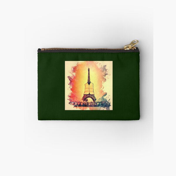 Item preview, Eiffel Tower in Yellow Light gilet jaunes Relaxed Fit  designed and sold by leonardandrew.