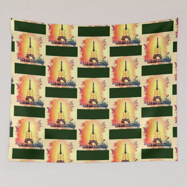 Item preview, Eiffel Tower in Yellow Light gilet jaunes Relaxed Fit  designed and sold by leonardandrew.