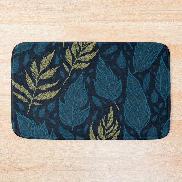 Item preview, Seamless pattern of forest leaves designed and sold by likbatonboot.