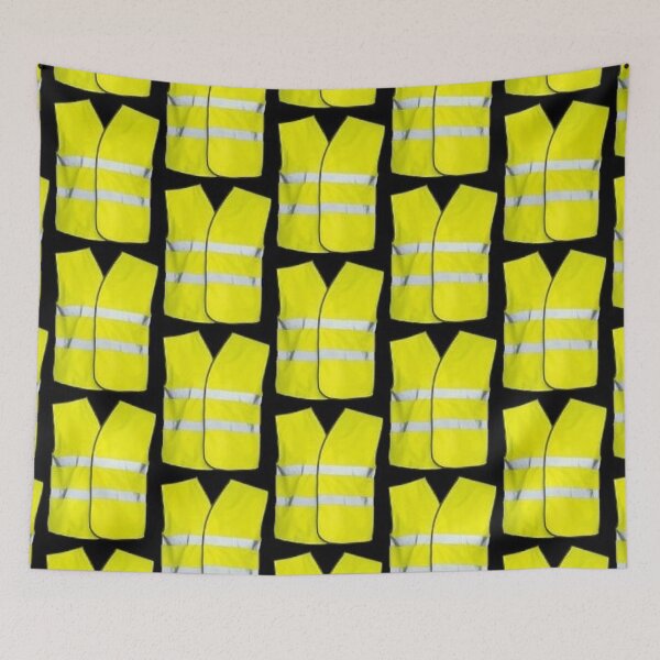 Item preview, Gilet Jaune - Yellow Vest Jacket - Jackets designed and sold by leonardandrew.