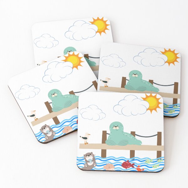 Item preview, Sitting on the Dock on the Bay designed and sold by NitaBond.