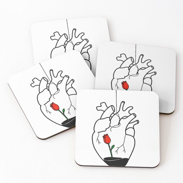 Item preview, heart on a string  designed and sold by trash-panda-.