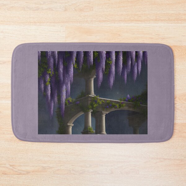 Item preview, Regencycore Flowers Wisteria Vine Regency Era - AI Art - 3 of 4 designed and sold by Beachy.