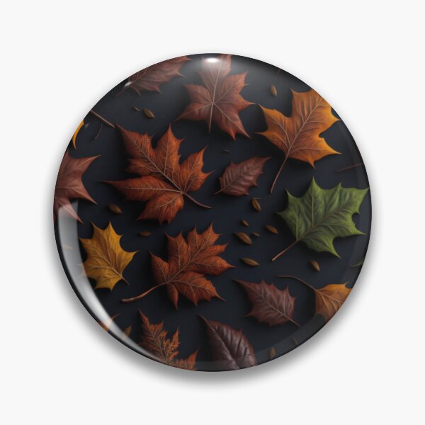 Item preview, Kaleidoscope of intricate autumn leaves designed and sold by likbatonboot.