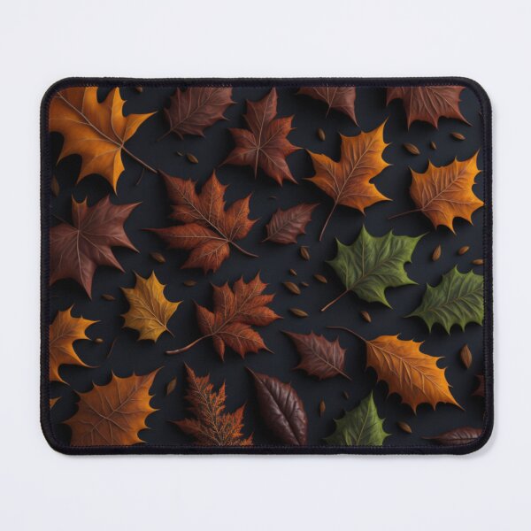 Item preview, Kaleidoscope of intricate autumn leaves designed and sold by likbatonboot.