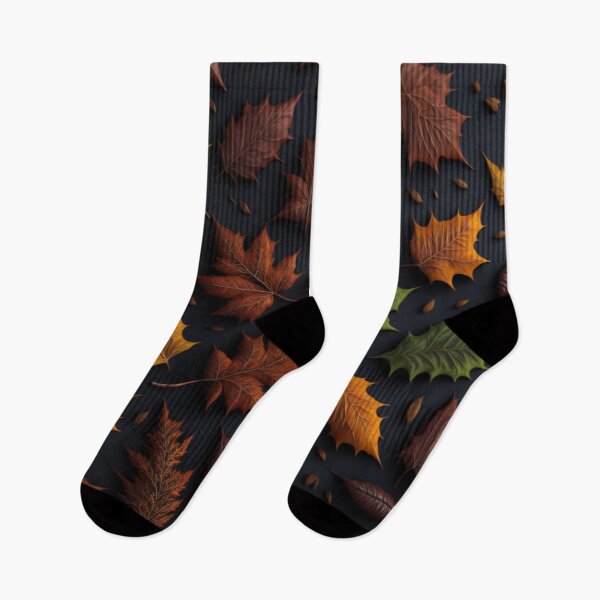 Item preview, Kaleidoscope of intricate autumn leaves designed and sold by likbatonboot.