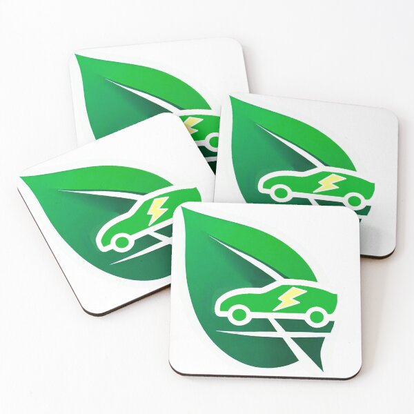 Item preview, Electric vehicle over a leaf designed and sold by mariobonifacio.