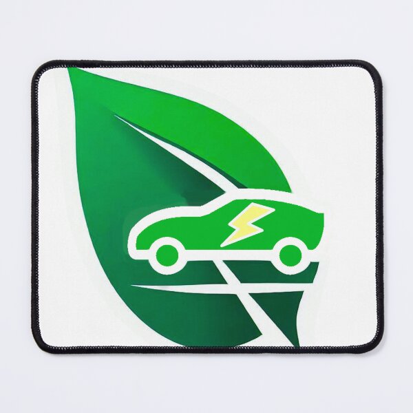 Item preview, Electric vehicle over a leaf designed and sold by mariobonifacio.