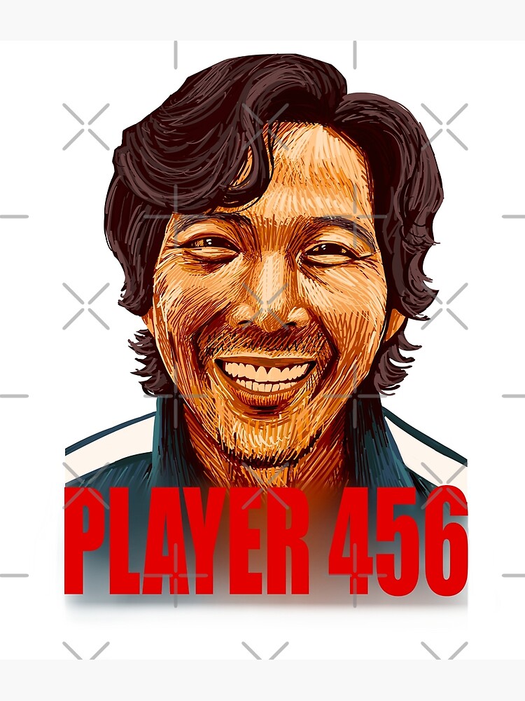 Squid Game - Player 456/ Seong Gi-Hun Poster for Sale by VidhiVora