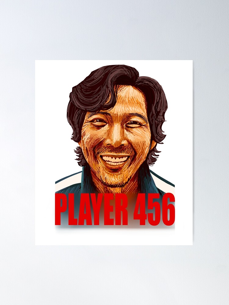Squid Game - Player 456/ Seong Gi-Hun Sticker for Sale by
