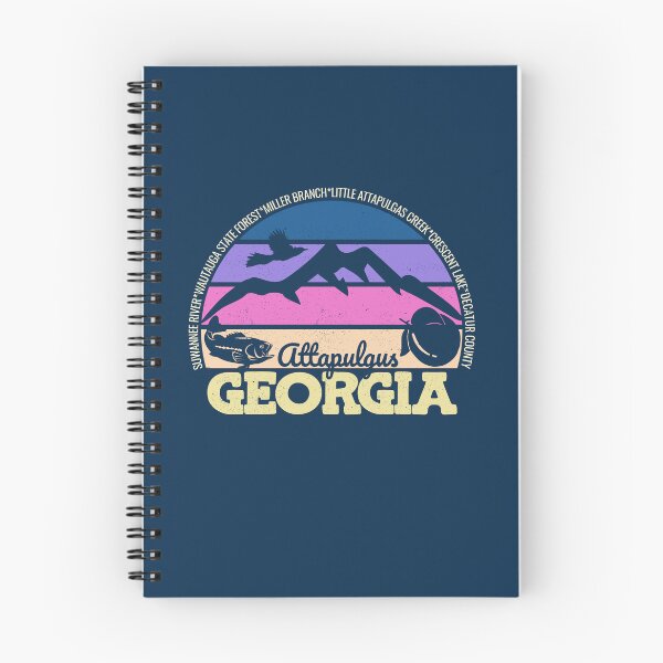 Item preview, Attapulgus Georgia Sunset Retro Vintage Local Pride Logo designed and sold by CRHPOD20.