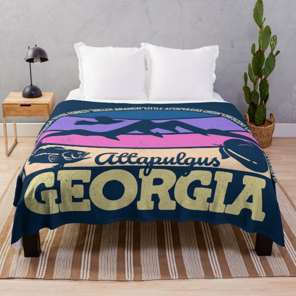 Item preview, Attapulgus Georgia Sunset Retro Vintage Local Pride Logo designed and sold by CRHPOD20.
