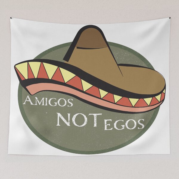 Item preview, Amigos Not Egos designed and sold by ThePettyLeftist.