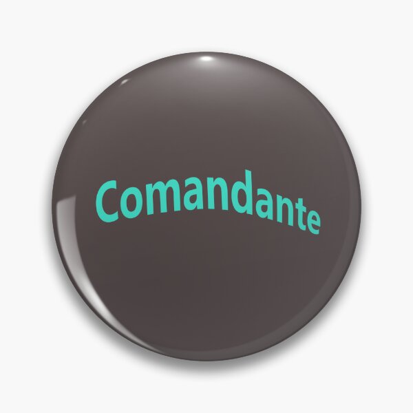 Item preview, Comandante (Commander in Spanish) designed and sold by lobodelnoir.