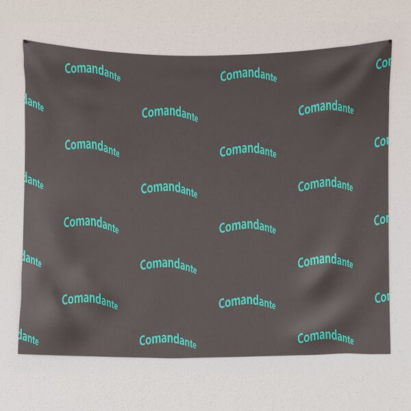 Item preview, Comandante (Commander in Spanish) designed and sold by lobodelnoir.