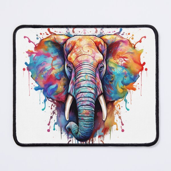 Item preview, Elephant Watercolour Splash designed and sold by Nioon.