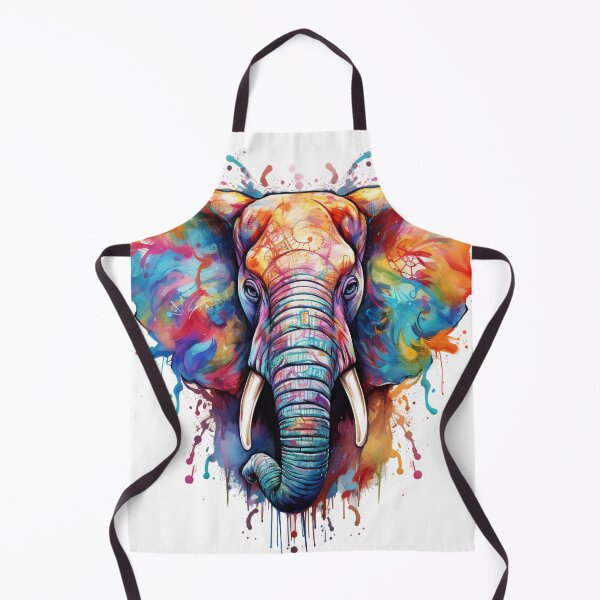 Item preview, Elephant Watercolour Splash designed and sold by Nioon.