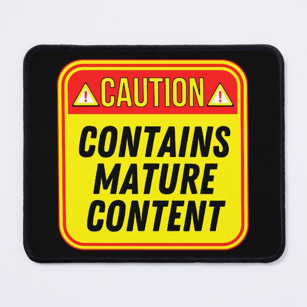 Item preview, CAUTION:  Contains Mature Content - funny warning signs designed and sold by DesignsFromTW-S.