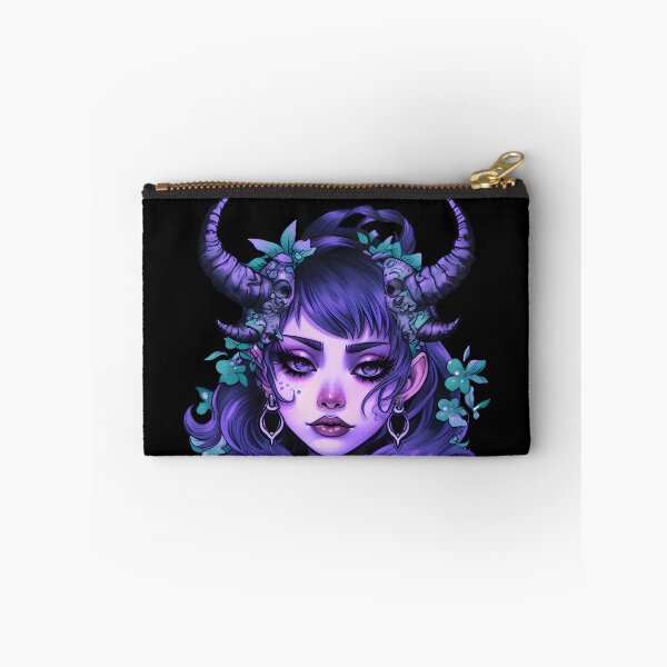 Item preview, Dark Wild Witch with Horns and Flowers designed and sold by 20th-eclipse.