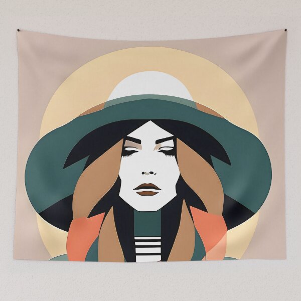 Item preview, Bohemian Woman Boho Chic designed and sold by ArtsyWishesShop.