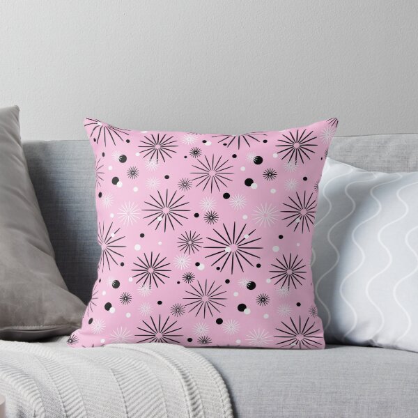 Item preview, Atomic Starburst Sparkles Barbie Pink White Background Barbiecore  designed and sold by LoreliDesigns.