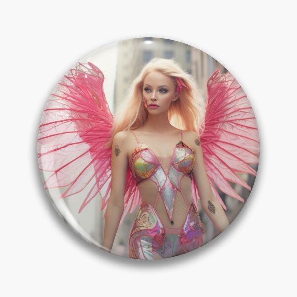 Item preview, Neon Wings: Cybernetic Soiree in New York" designed and sold by Chroma Mystique.