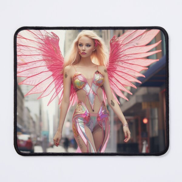 Item preview, Neon Wings: Cybernetic Soiree in New York" designed and sold by Chroma Mystique.