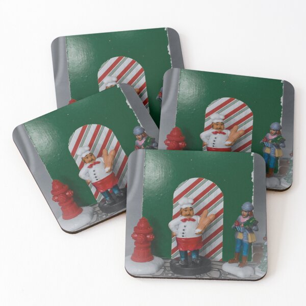 Item preview, Happy Holidays Town Baker & Shopper designed and sold by uzasynystersyn.