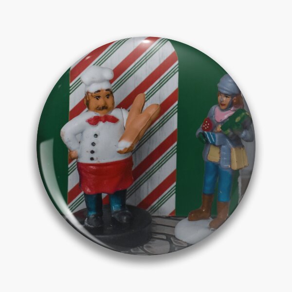 Item preview, Happy Holidays Town Baker & Shopper designed and sold by uzasynystersyn.