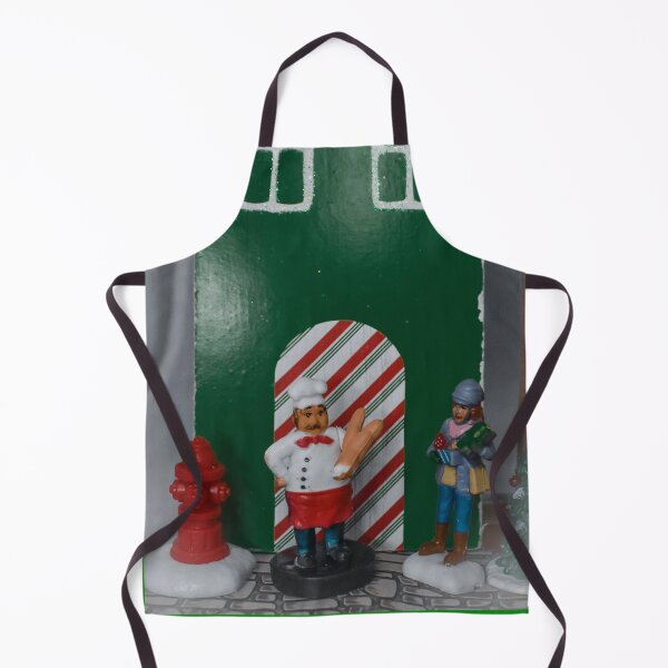 Item preview, Happy Holidays Town Baker & Shopper designed and sold by uzasynystersyn.