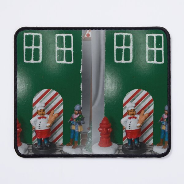 Item preview, Happy Holidays Town Baker & Shopper designed and sold by uzasynystersyn.