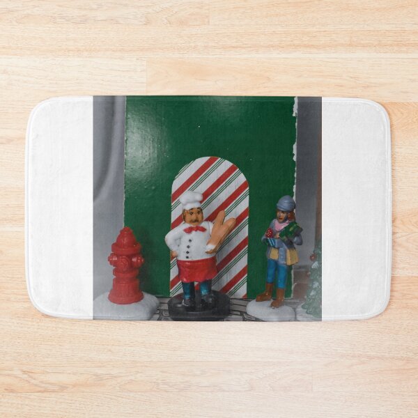 Item preview, Happy Holidays Town Baker & Shopper designed and sold by uzasynystersyn.