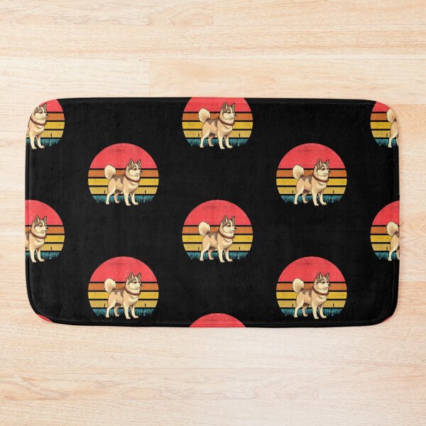 Item preview, Alaskan Klee Kai Vintage Retro Sunset designed and sold by rafaeltto.
