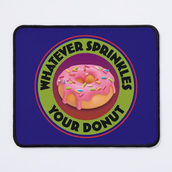 Item preview, Whatever Sprinkles Your Donut (Circular) Sarcastic Humor designed and sold by douglasnorth321.