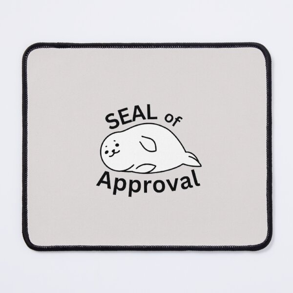 Item preview, Seal of Approval designed and sold by LilGreyDoodles.