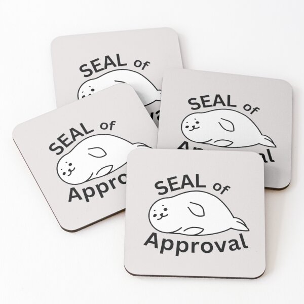 Item preview, Seal of Approval designed and sold by LilGreyDoodles.