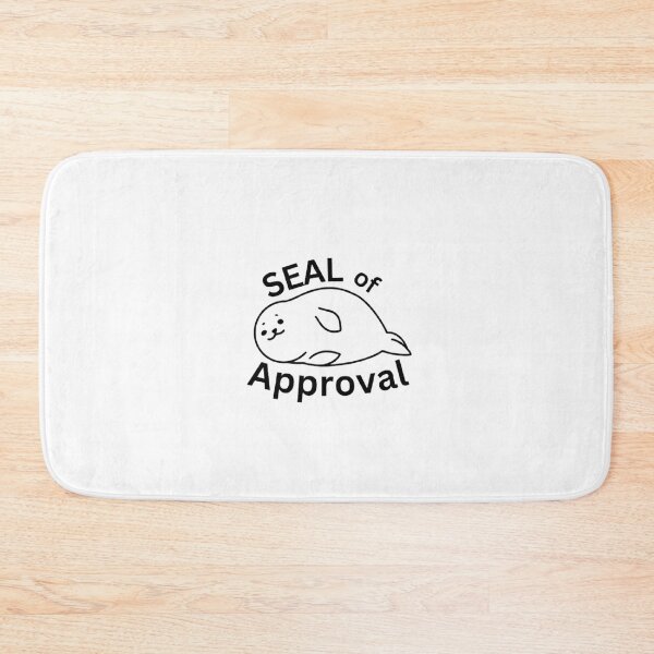 Item preview, Seal of Approval designed and sold by LilGreyDoodles.
