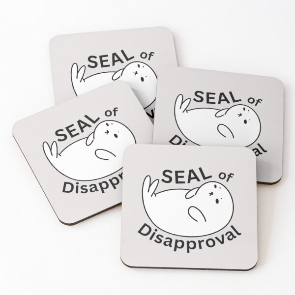 Item preview, Seal of Disapproval designed and sold by LilGreyDoodles.