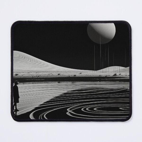 Item preview, Psychedelic surrealist landscapes in the style of stripes and shapes designed and sold by Andrey Tarakanov.
