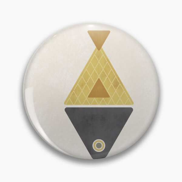 Item preview, Geometric Fish - Gold & Grey designed and sold by DigThatPrint.