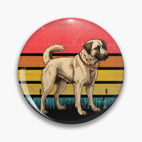 Item preview, Anatolian Shepherd Vintage Retro Sunset designed and sold by rafaeltto.