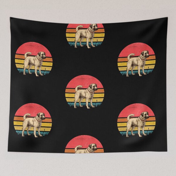 Item preview, Anatolian Shepherd Vintage Retro Sunset designed and sold by rafaeltto.