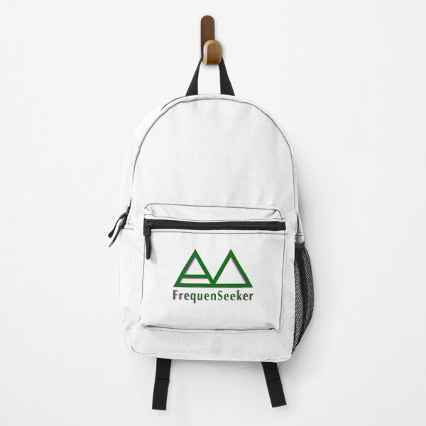 Item preview, FrequenSeeker Logo Classic Green And Pink designed and sold by FrequenSeeker Atmos & Moods.