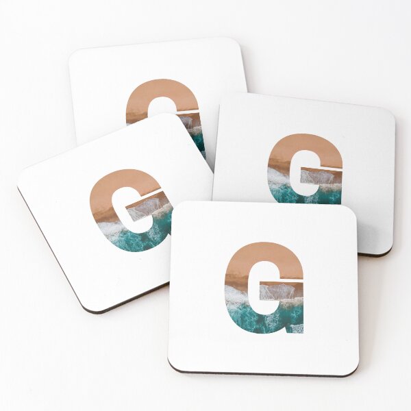 Artikelvorschau, Strand-Buchstaben-Design G entworfen und verkauft von iNeedLetters.