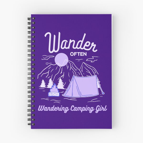Item preview, Wandering Camping Girl designed and sold by HaileyLow.
