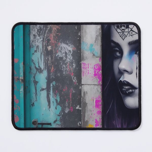 Item preview, #2 "Grunge-Inspired Street Art Scene: Exploring Urban Creativity and Raw Aesthetics" designed and sold by CyberCollective.