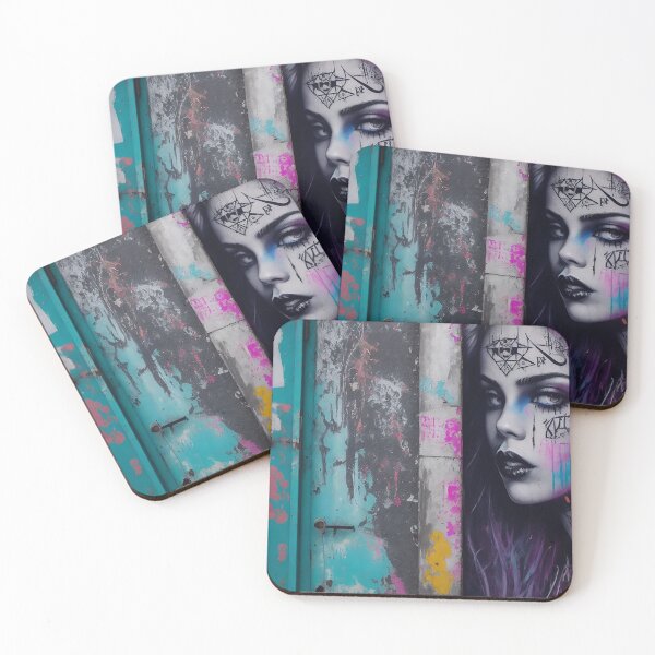 Item preview, #2 "Grunge-Inspired Street Art Scene: Exploring Urban Creativity and Raw Aesthetics" designed and sold by CyberCollective.